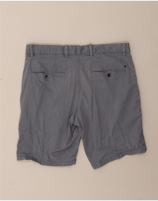 Tommy Hilfiger Mens Chino Shorts W33 Medium Blue Cotton