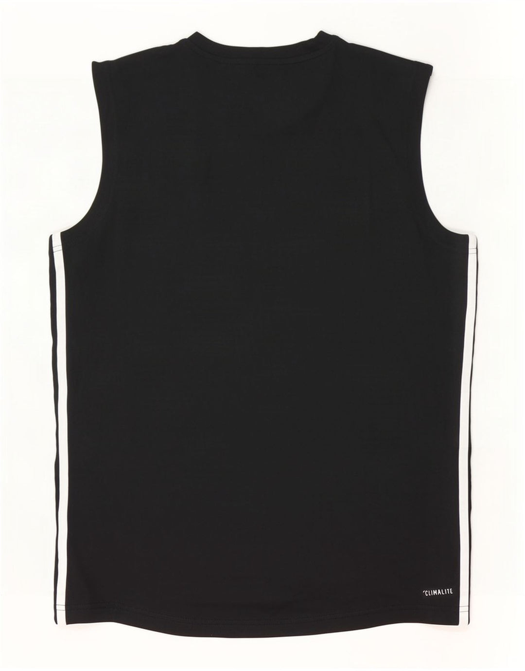 Adidas Mens Climalite Graphic Vest Top Medium Black Polyester