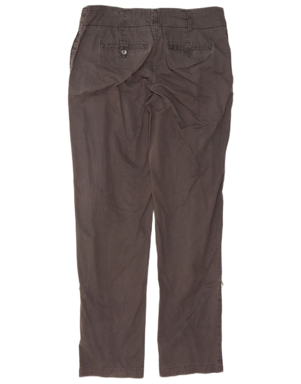 Gap Womens Straight Chino Trousers UK 10 Small W32 L32 Grey Cotton