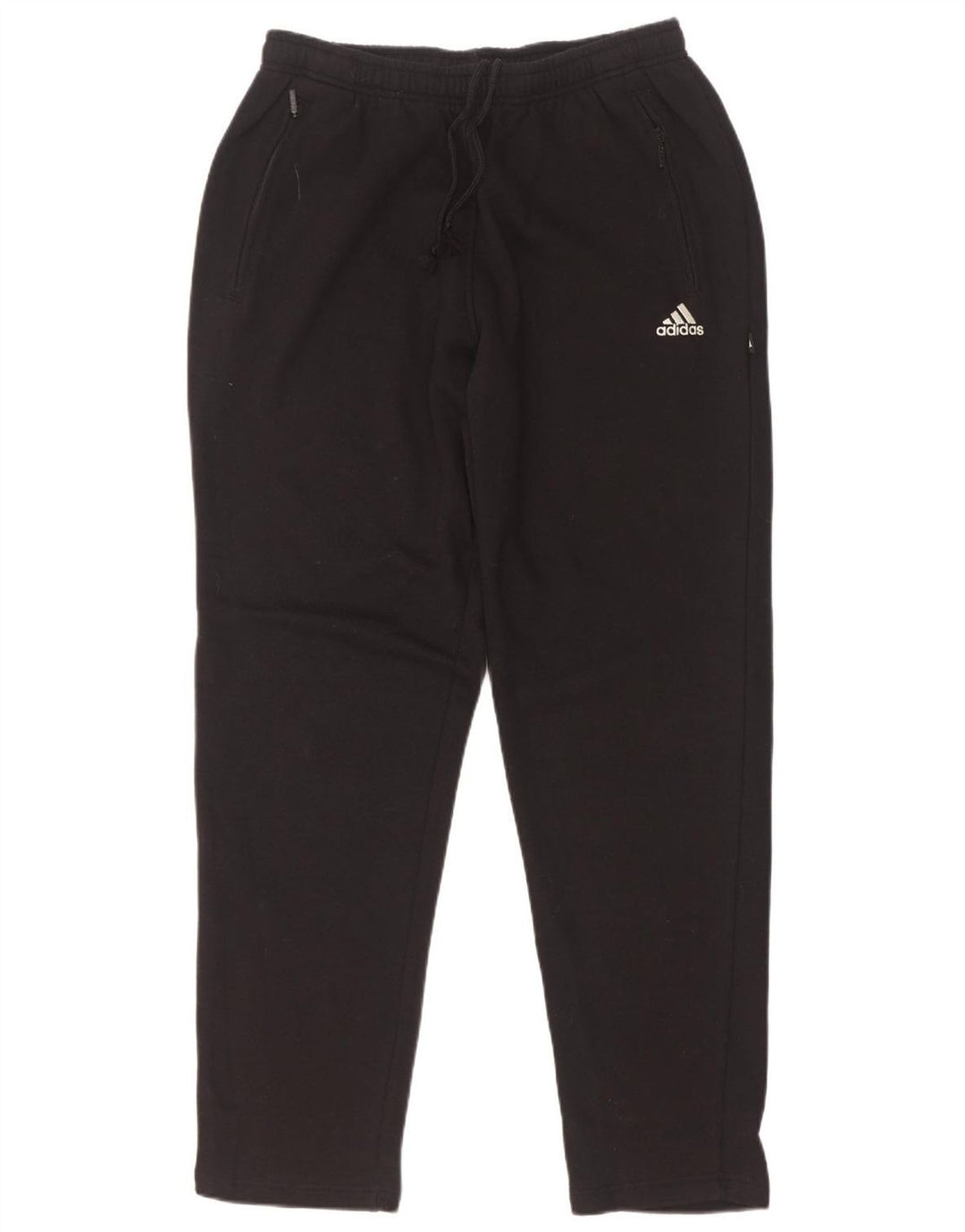 Adidas Mens Tracksuit Trousers Medium  Black Cotton