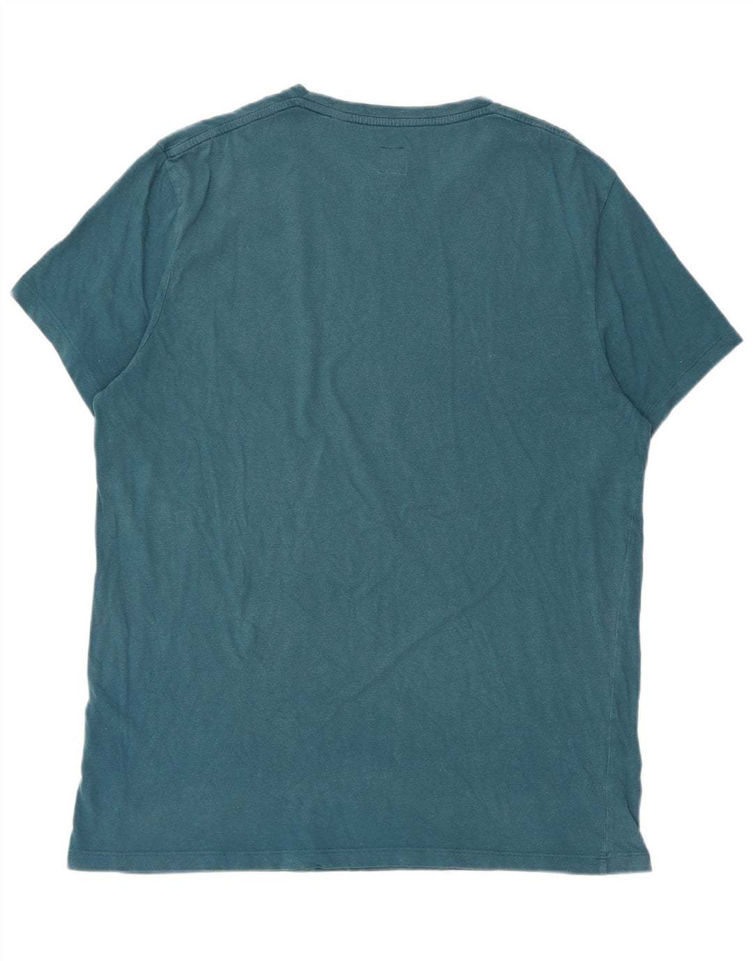 Jack Wills Mens Graphic T-Shirt Top Medium Blue Cotton