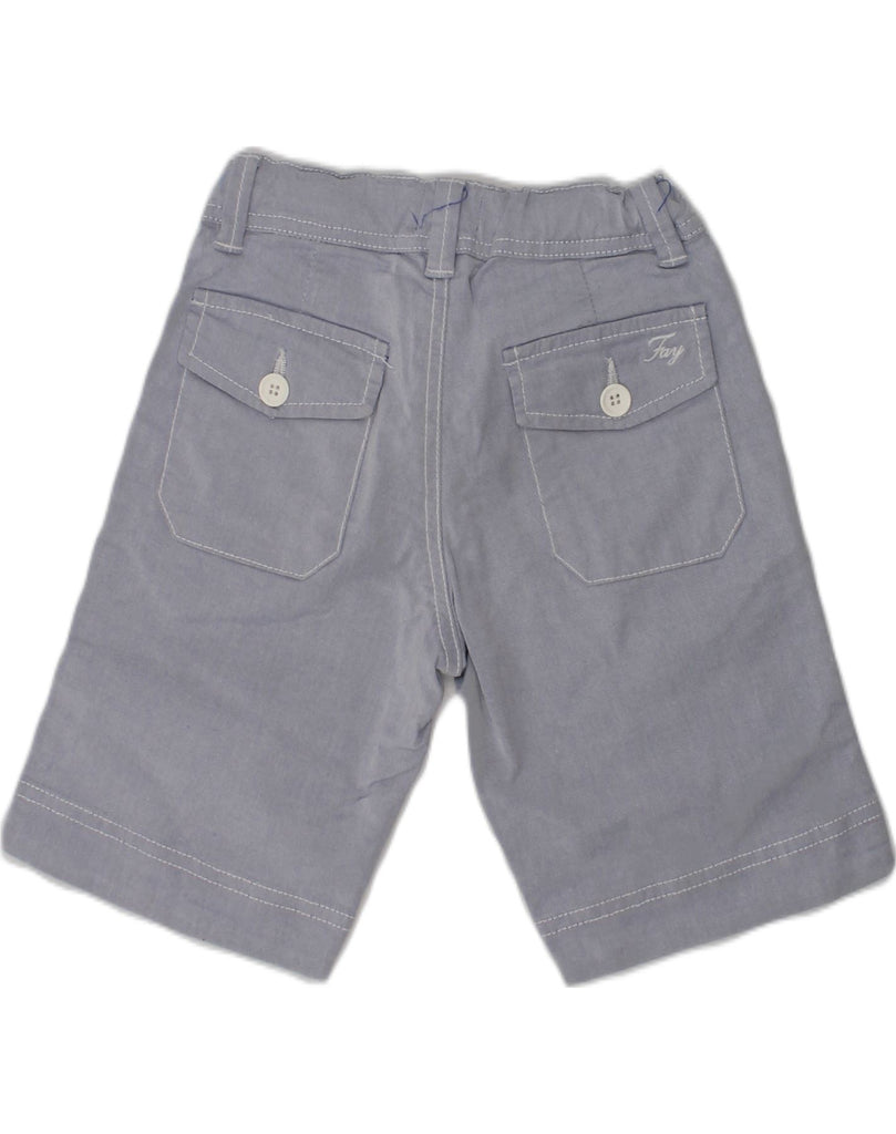 FAY Boys Chino Shorts 3-4 Years W18 Grey Cotton | Vintage Fay | Thrift | Second-Hand Fay | Used Clothing | Messina Hembry 