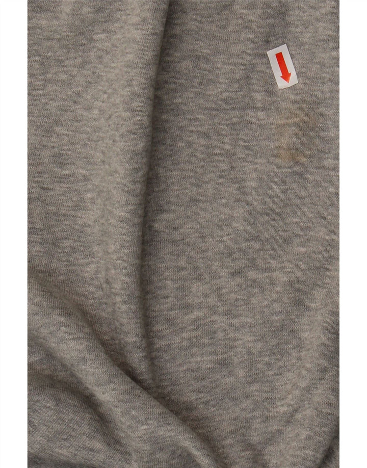 ADIDAS Boys Graphic Tracksuit Trousers Joggers 15-16 Years Grey Cotton