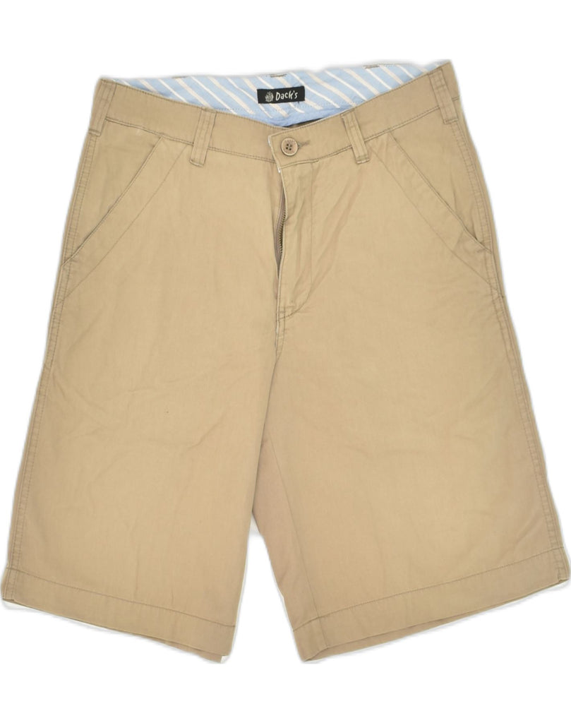 DACK'S Mens Chino Shorts IT 46 Small W29 Brown Cotton | Vintage Dack's | Thrift | Second-Hand Dack's | Used Clothing | Messina Hembry 