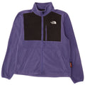 The North Face Mens Fleece Jacket UK 40 Large Purple Colourblock Polyester