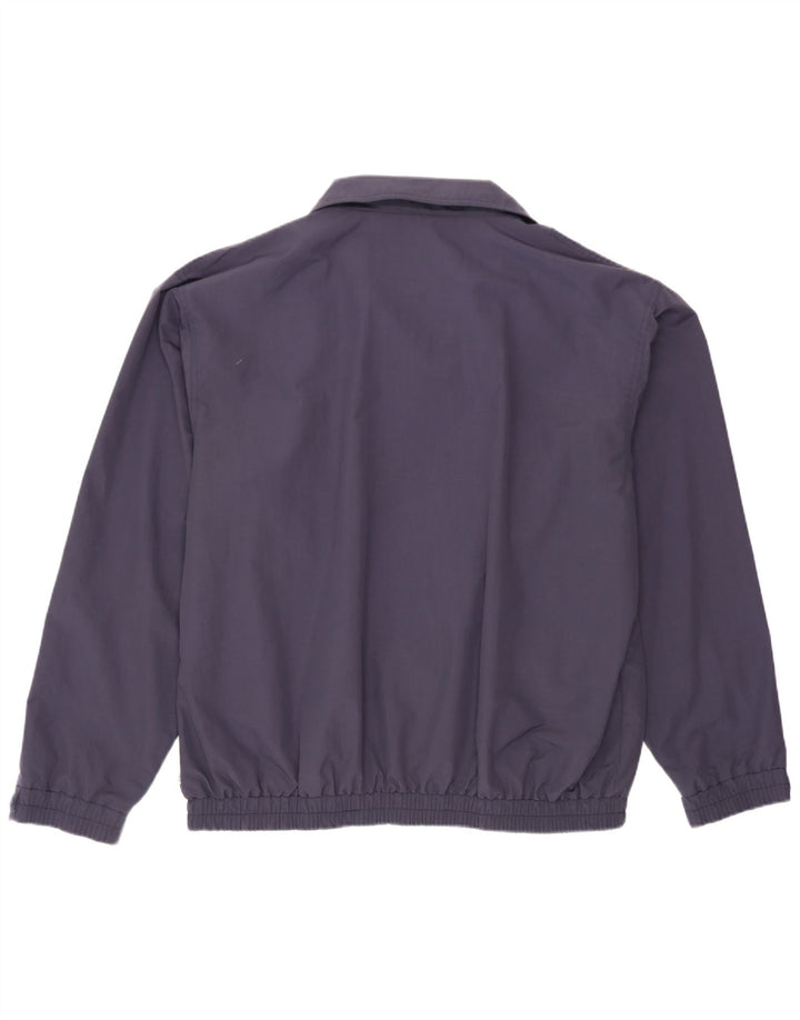 Slam Mens Bomber Jacket UK 42 XL Navy Blue Nylon