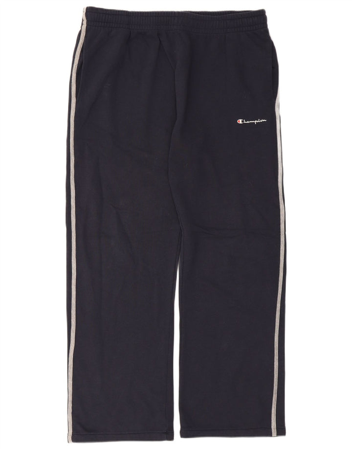 Champion Mens Tracksuit Trousers 2XL  Navy Blue Cotton