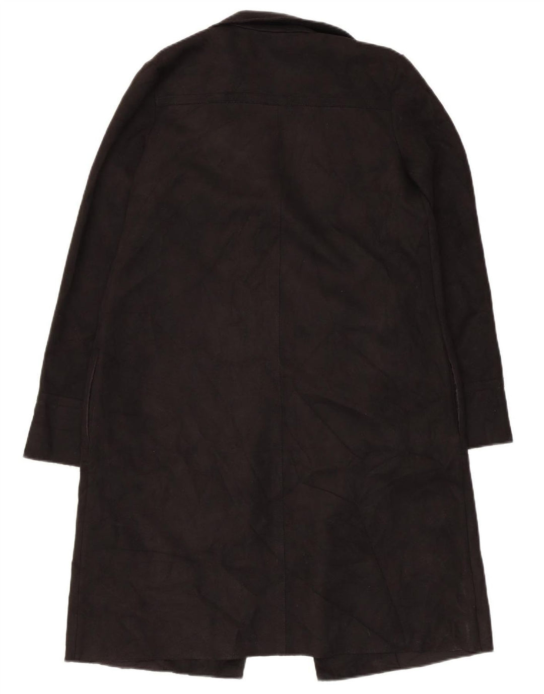 Zara Womens Open Overcoat UK 6 XS Black