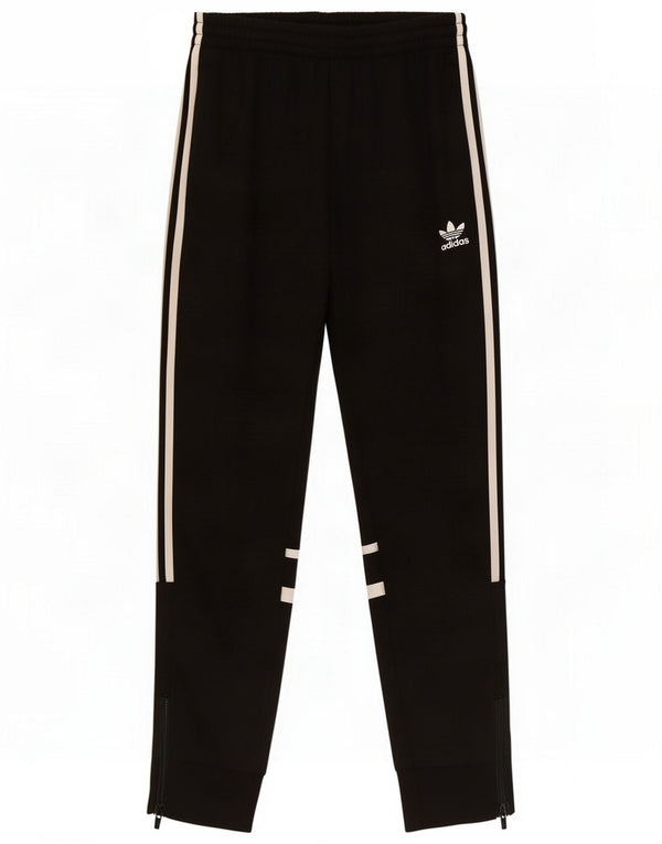 Adidas Mens Tracksuit Trousers Joggers Small Black Cotton