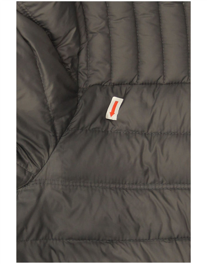 Tommy Hilfiger Mens Padded Jacket UK 38 Medium Grey Nylon