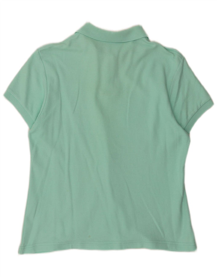 Fila Womens Polo Shirt IT 50 XL Green Cotton