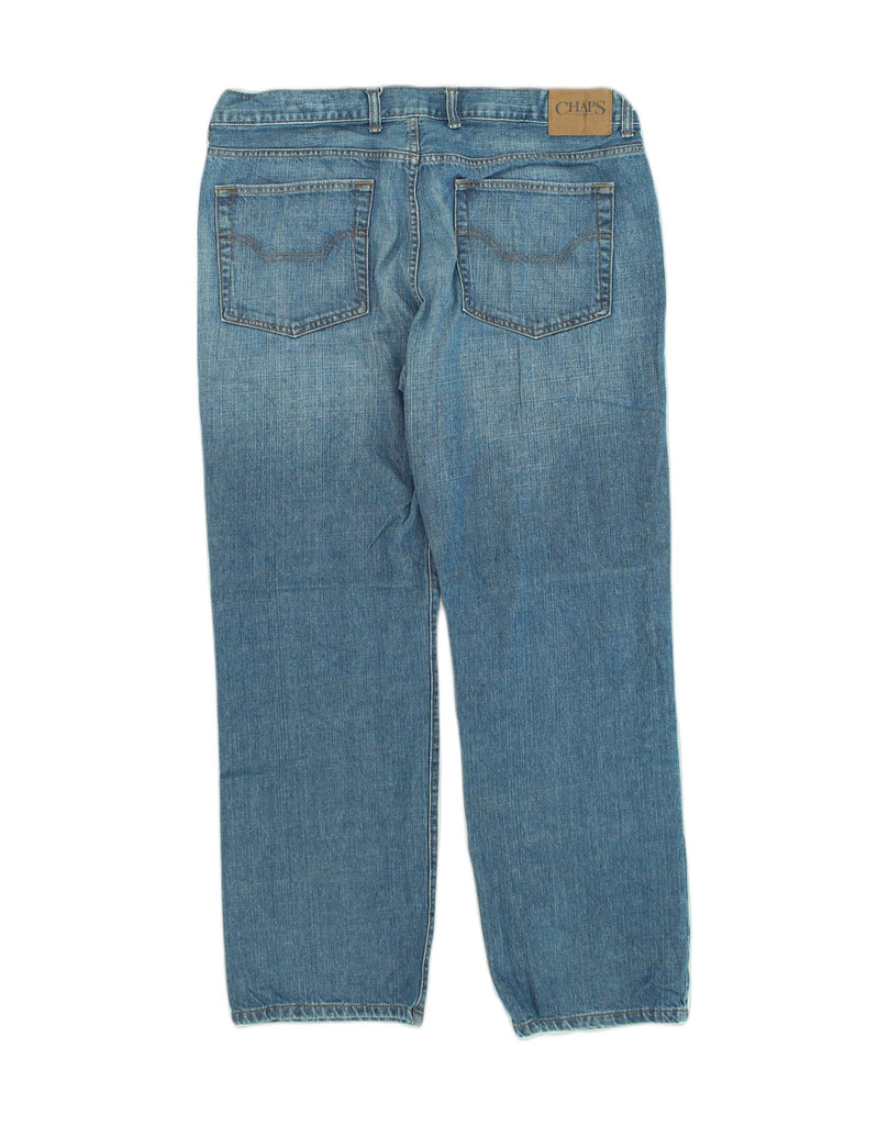 CHAPS Mens Straight Jeans W38 L32 Blue Cotton | Vintage Chaps | Thrift | Second-Hand Chaps | Used Clothing | Messina Hembry 