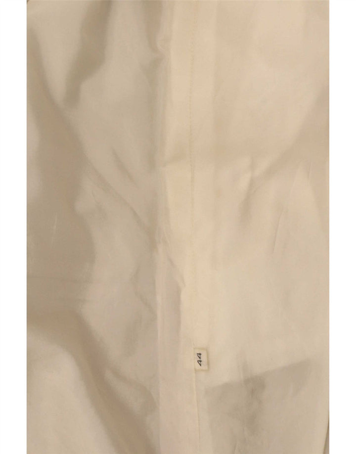 Vintage Womens Overcoat IT 44 Medium Beige