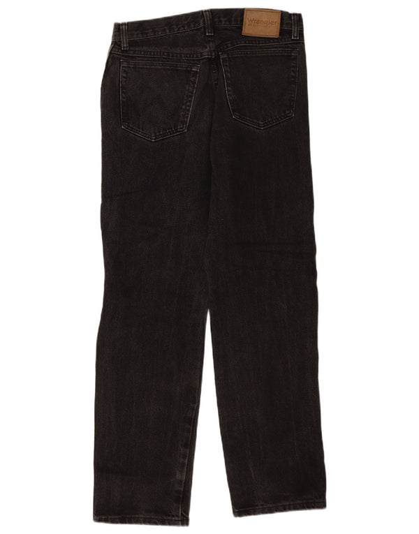 Wrangler Mens Straight Jeans W28 L29 Black
