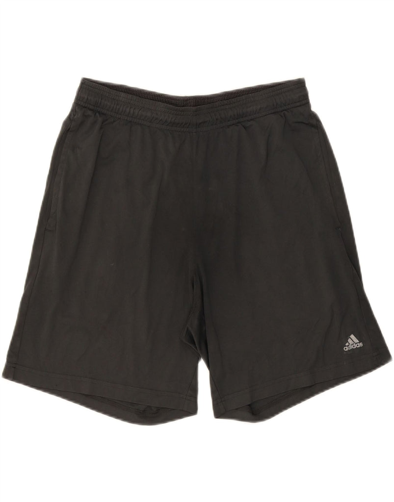ADIDAS Mens Sport Shorts Medium  Black Polyester Vintage Adidas and Second-Hand Adidas from Messina Hembry 