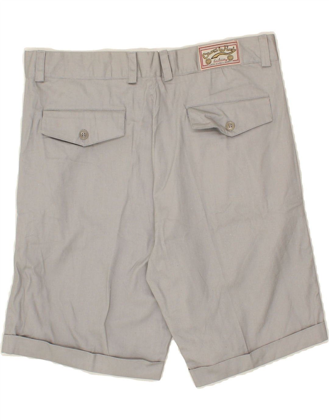 VINTAGE Mens Pegged Chino Shorts IT 50 Large W32  Grey Cotton Vintage Vintage and Second-Hand Vintage from Messina Hembry 
