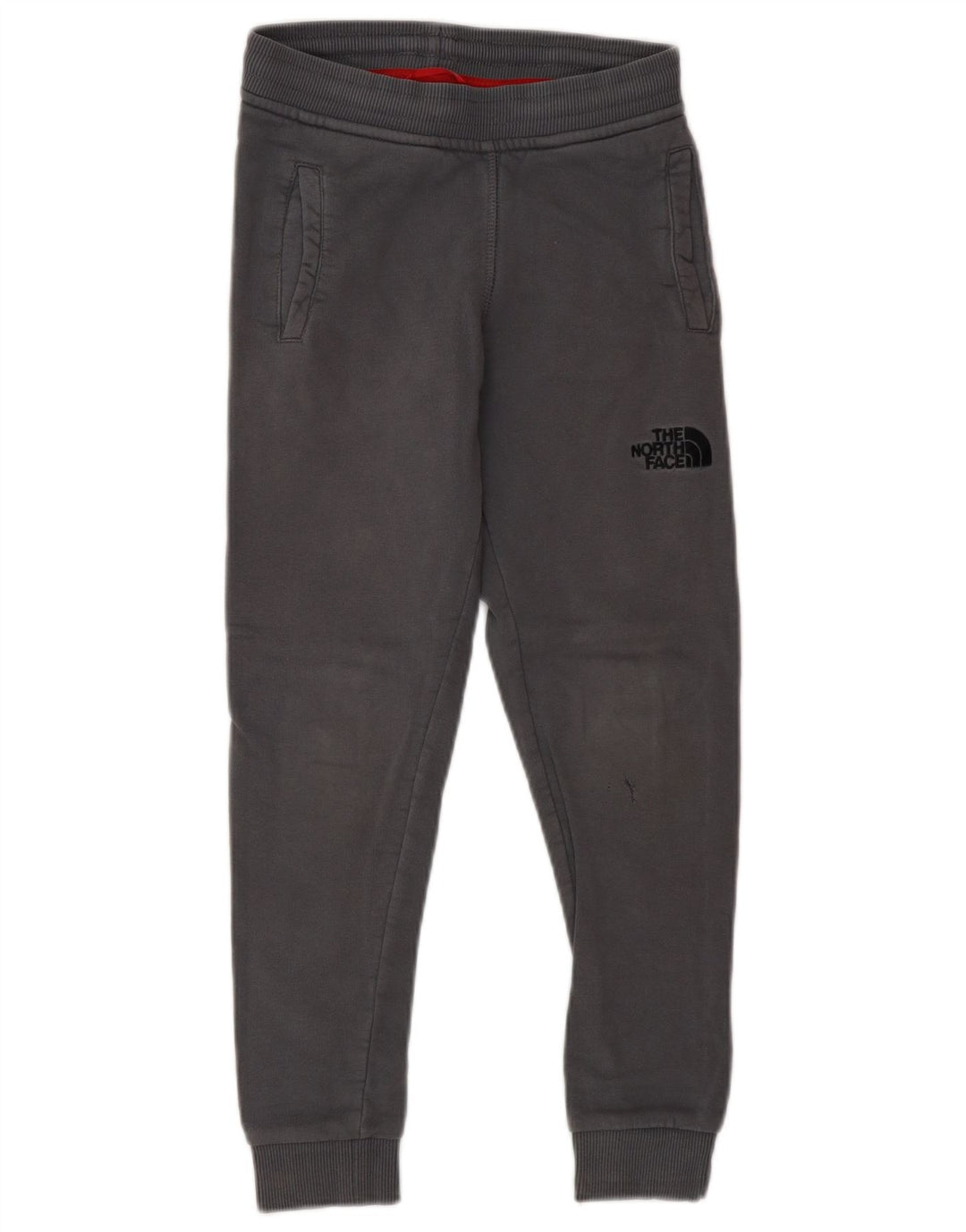 The North Face Boys Tracksuit Trousers Joggers 7-8 Years Small  Grey Cotton