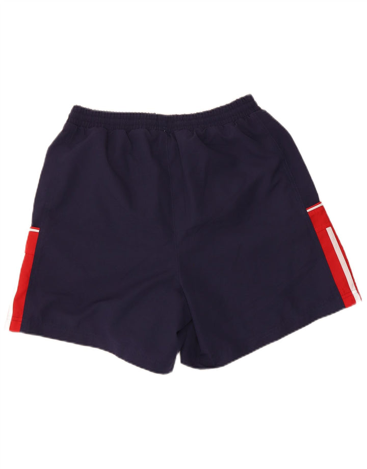 Adidas Mens Sport Shorts Medium Navy Blue Colourblock Polyester
