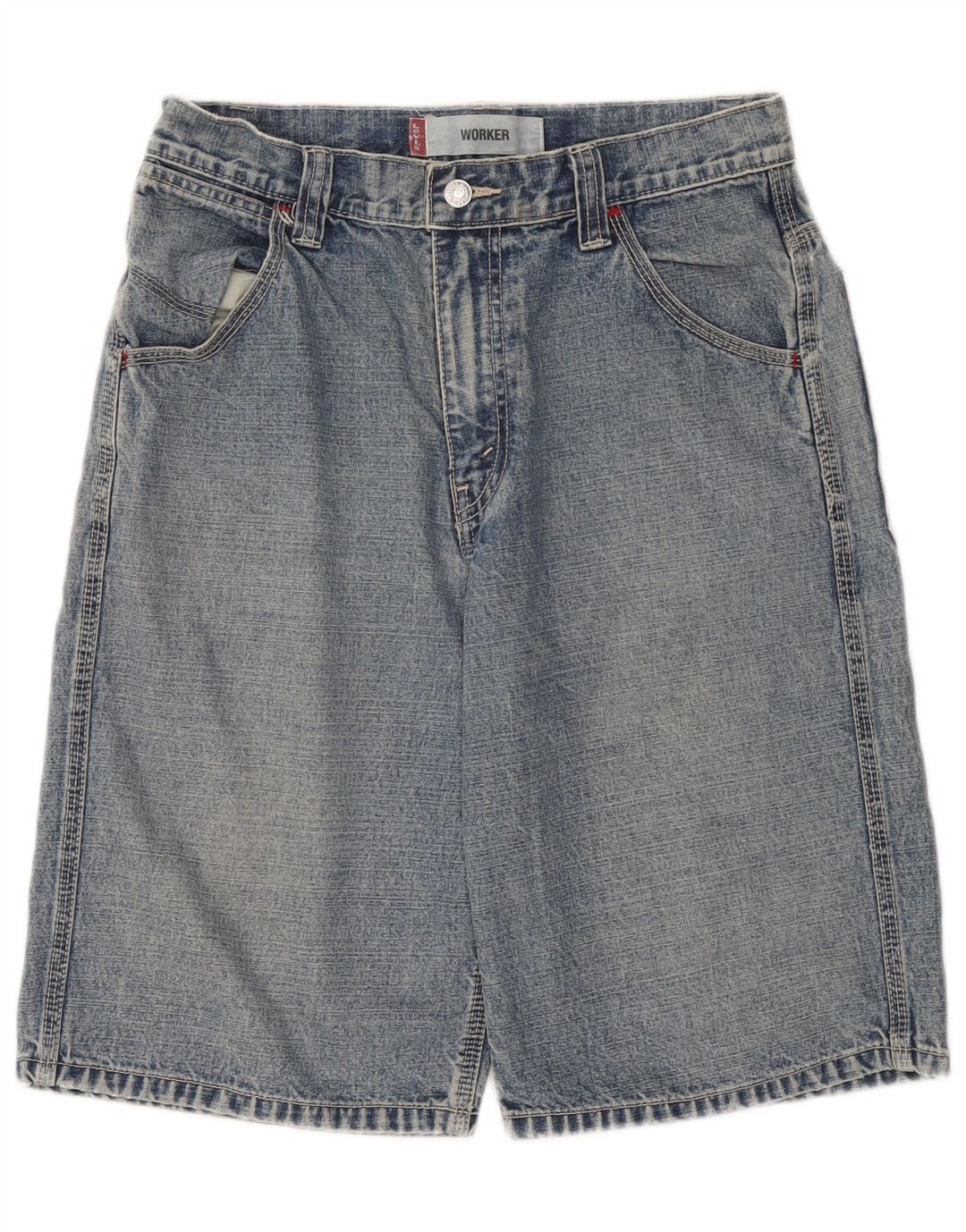 Levi's Mens Workwear Denim Shorts W29 Medium Blue Cotton