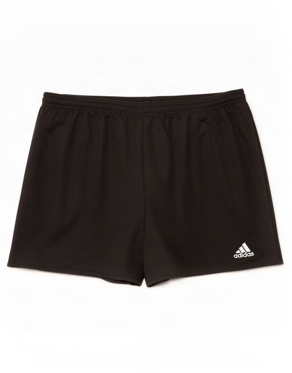 Adidas Womens Climalite Sport Shorts UK 20/22 XL Black Polyester