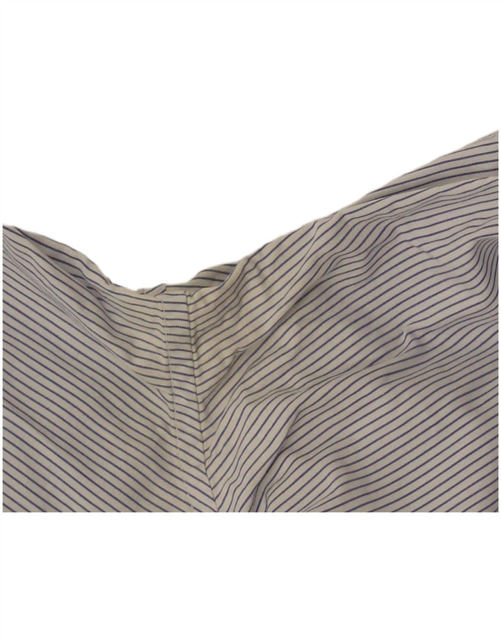 Gap Mens Shirt Large Blue Pinstripe Cotton