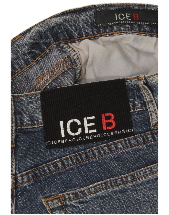 Iceberg Womens Flared Jeans W30 L30 Blue