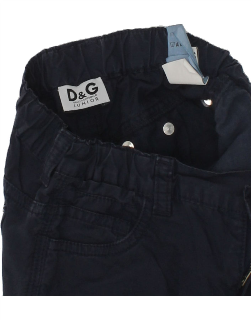 DOLCE & GABBANA Baby Boys Casual Trousers 12-18 Months W20 L13  Navy Blue | Vintage Dolce & Gabbana | Thrift | Second-Hand Dolce & Gabbana | Used Clothing | Messina Hembry 