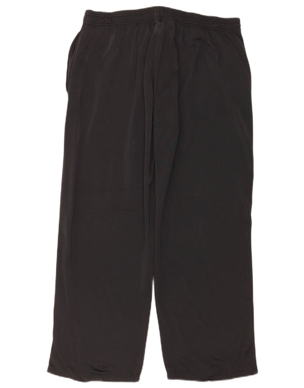 Reebok Mens Tracksuit Trousers Large Black Polyester