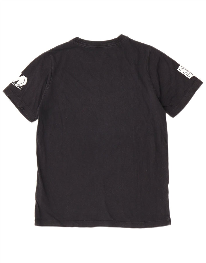 Nike Boys Graphic T-Shirt Top 11-12 Years Black Cotton