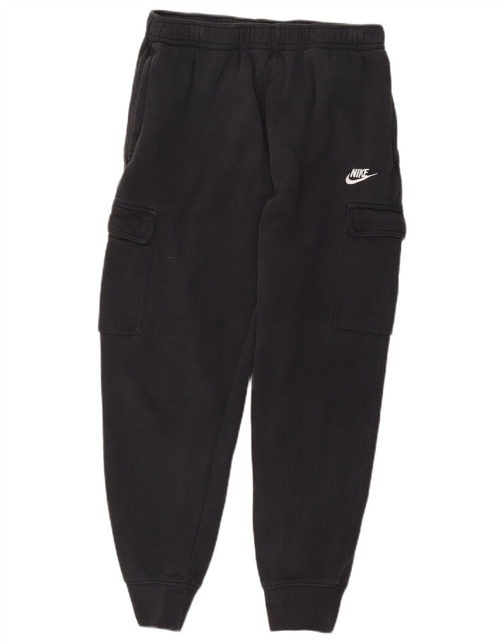 Nike Mens Cargo Tracksuit Trousers Joggers Large Black Cotton