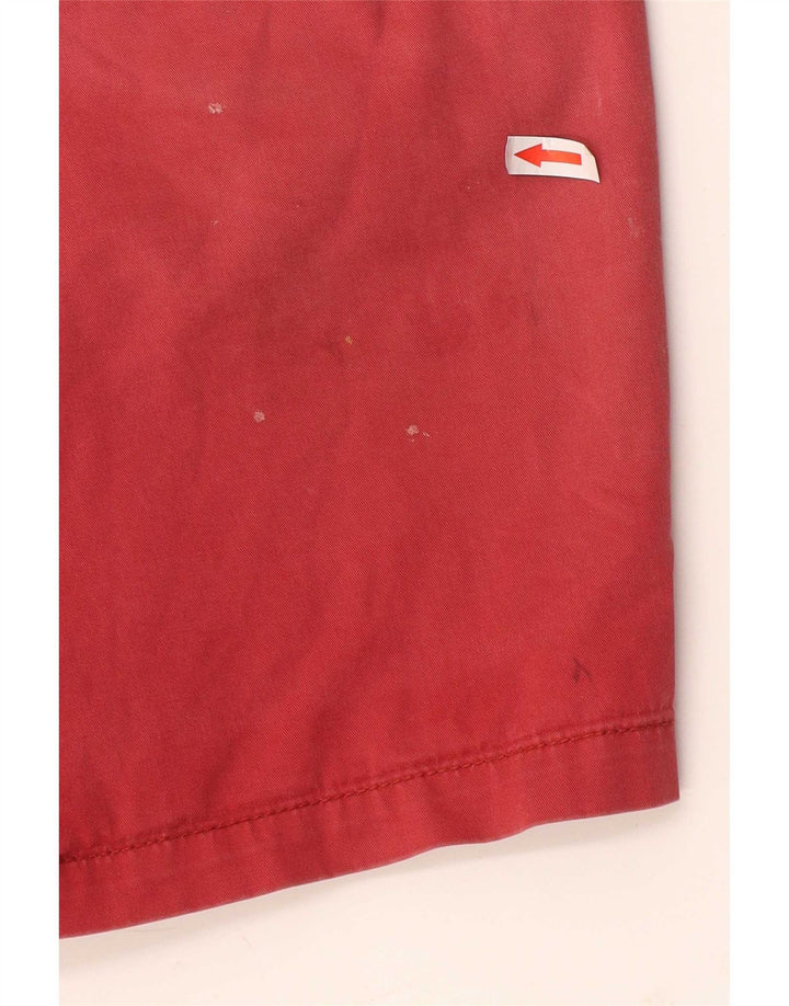 Fat Face Womens Chino Shorts UK 10 Small W32 Red Cotton