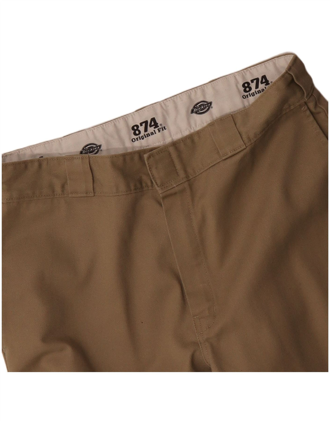 Dickies Mens Original Fit Chino Trousers W32 L24 Khaki