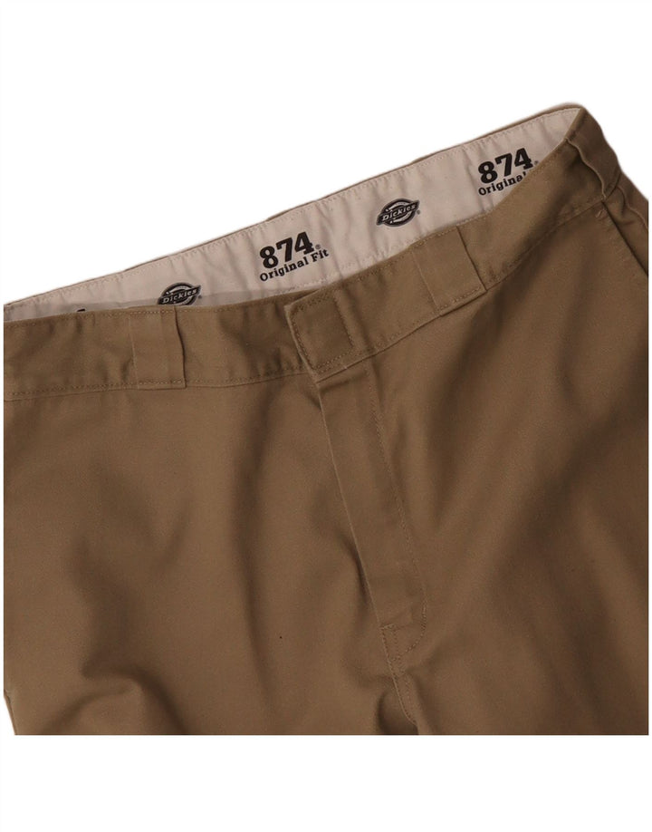 Dickies Mens Original Fit Chino Trousers W32 L24 Khaki