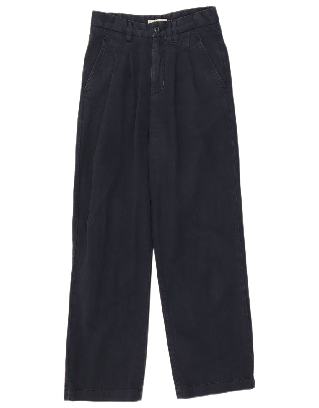 Carhartt Womens Pegged Chino Trousers W26 L28 Navy Blue
