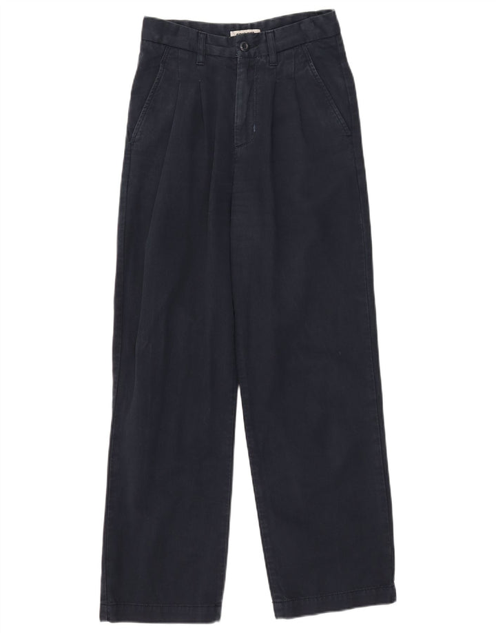 Carhartt Womens Pegged Chino Trousers W26 L28 Navy Blue