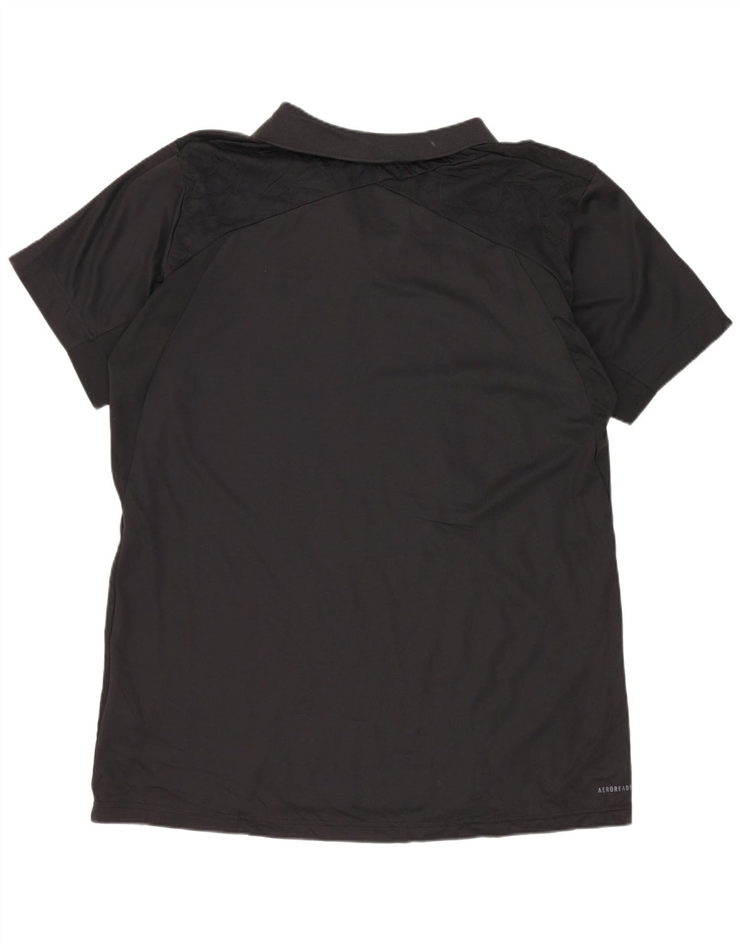 Adidas Mens Aeroready Polo Shirt XL Black Polyester
