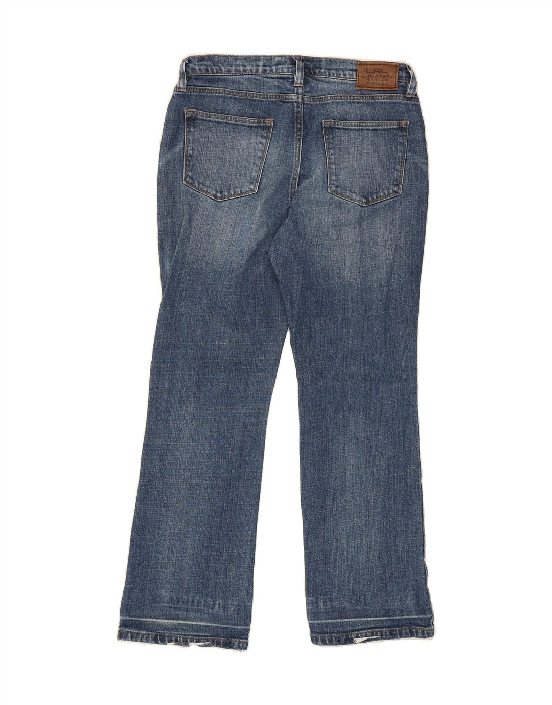 RALPH LAUREN Womens Bootcut Jeans US 10 Large W32 L29 Blue Cotton Vintage Ralph Lauren and Second-Hand Ralph Lauren from Messina Hembry 