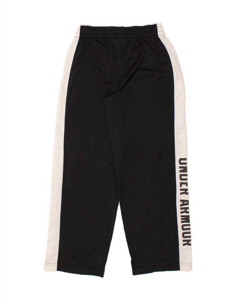 UNDER ARMOUR Boys Graphic Tracksuit Trousers 9-10 Years Medium Black | Vintage Under Armour | Thrift | Second-Hand Under Armour | Used Clothing | Messina Hembry 