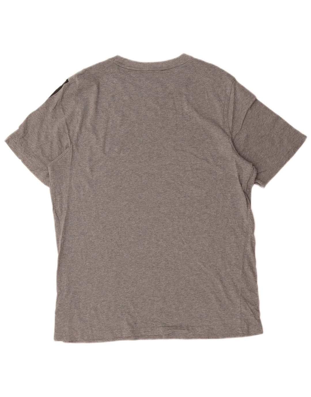 Puma Mens Graphic T-Shirt Top Large Grey Cotton