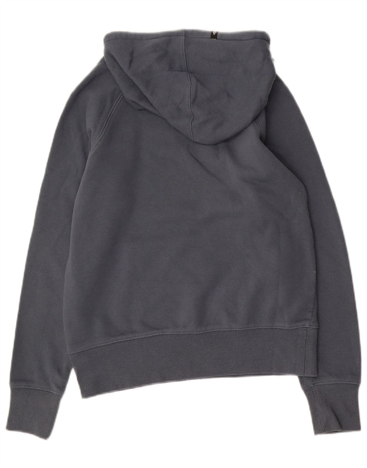 VOLCOM Boys Graphic Hoodie Jumper 7-8 Years XS Grey Cotton