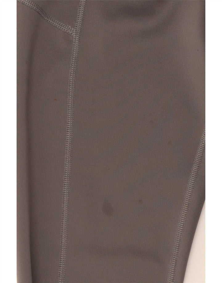 The North Face Womens Graphic Leggings UK 12 Medium  Grey Polyester