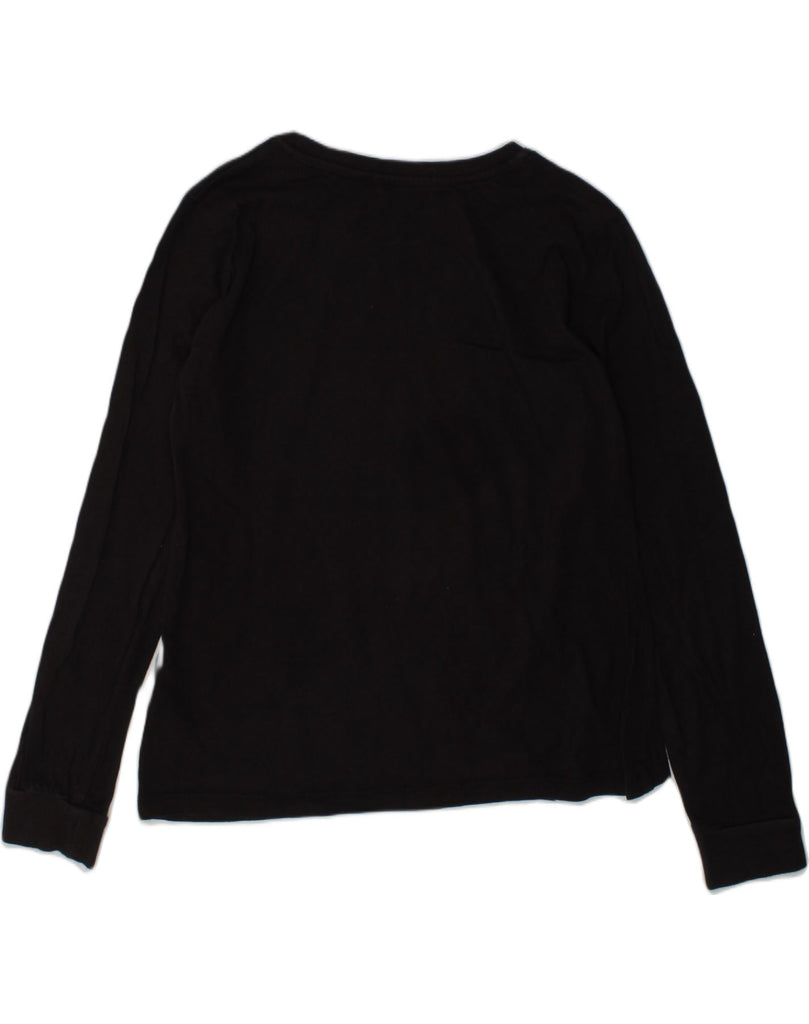 CALVIN KLEIN Girls Top Long Sleeve 9-10 Years Black Cotton | Vintage Calvin Klein | Thrift | Second-Hand Calvin Klein | Used Clothing | Messina Hembry 