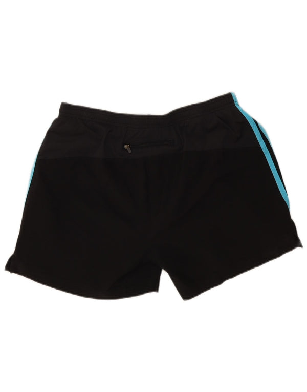 Adidas Womens Clima 365 Sport Shorts UK 12 Medium Black Polyester