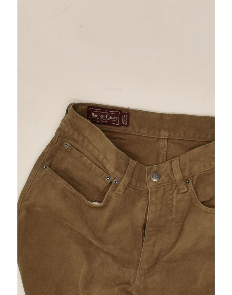 MARLBORO CLASSICS Mens Straight Jeans W30 L28 Brown Cotton | Vintage Marlboro Classics | Thrift | Second-Hand Marlboro Classics | Used Clothing | Messina Hembry 