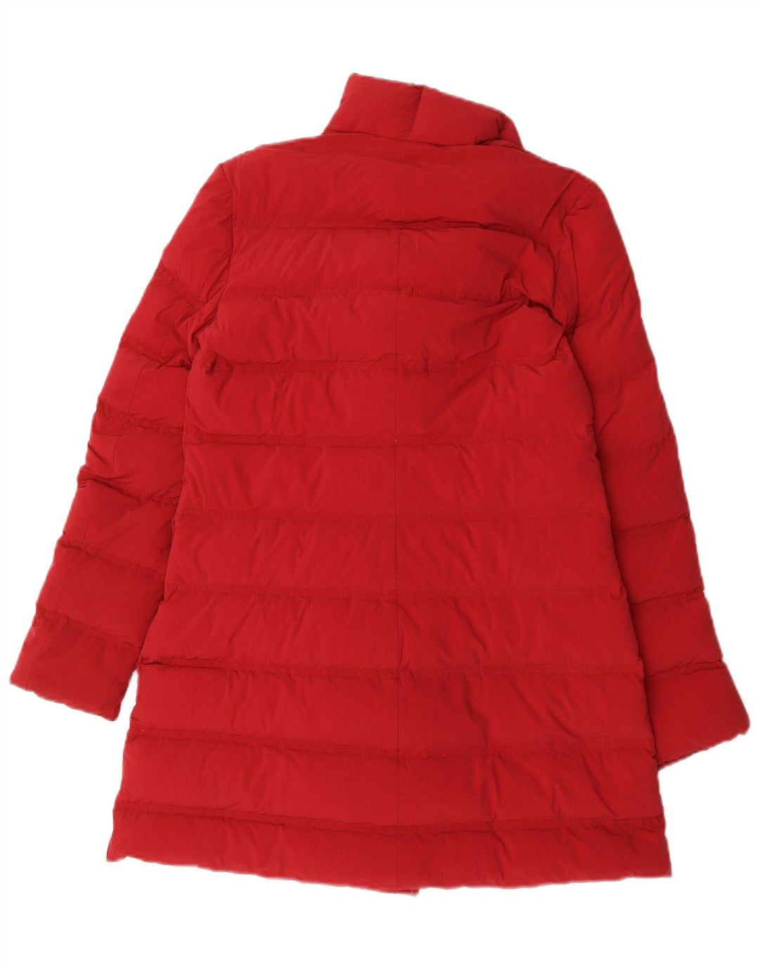 Aspesi Womens Oversized Double Breasted Padded Coat UK 10 Small Red