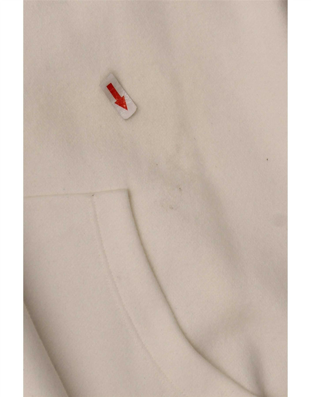Adidas Womens Graphic Hoodie Jumper IT 44 Medium White