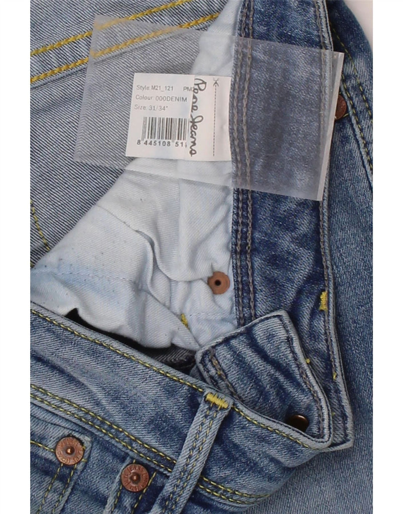PEPE JEANS Mens Slim Jeans W31 L34 Blue Vintage PEPE Jeans and Second-Hand PEPE Jeans from Messina Hembry 