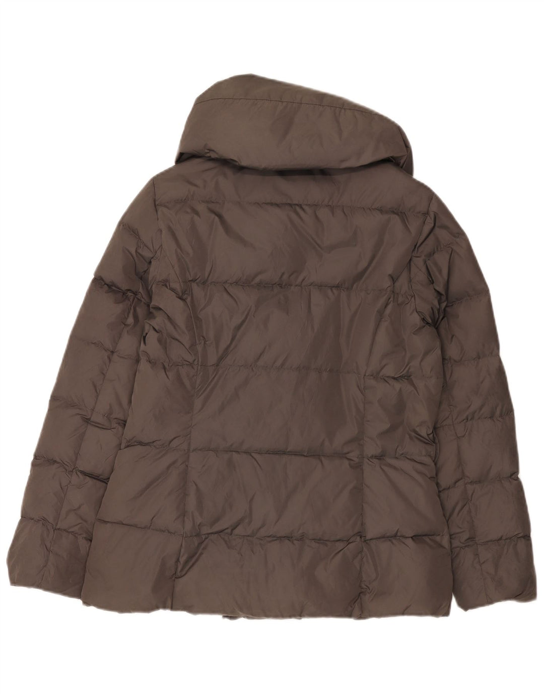Ellesse Womens Padded Jacket UK 14 Medium Grey Nylon