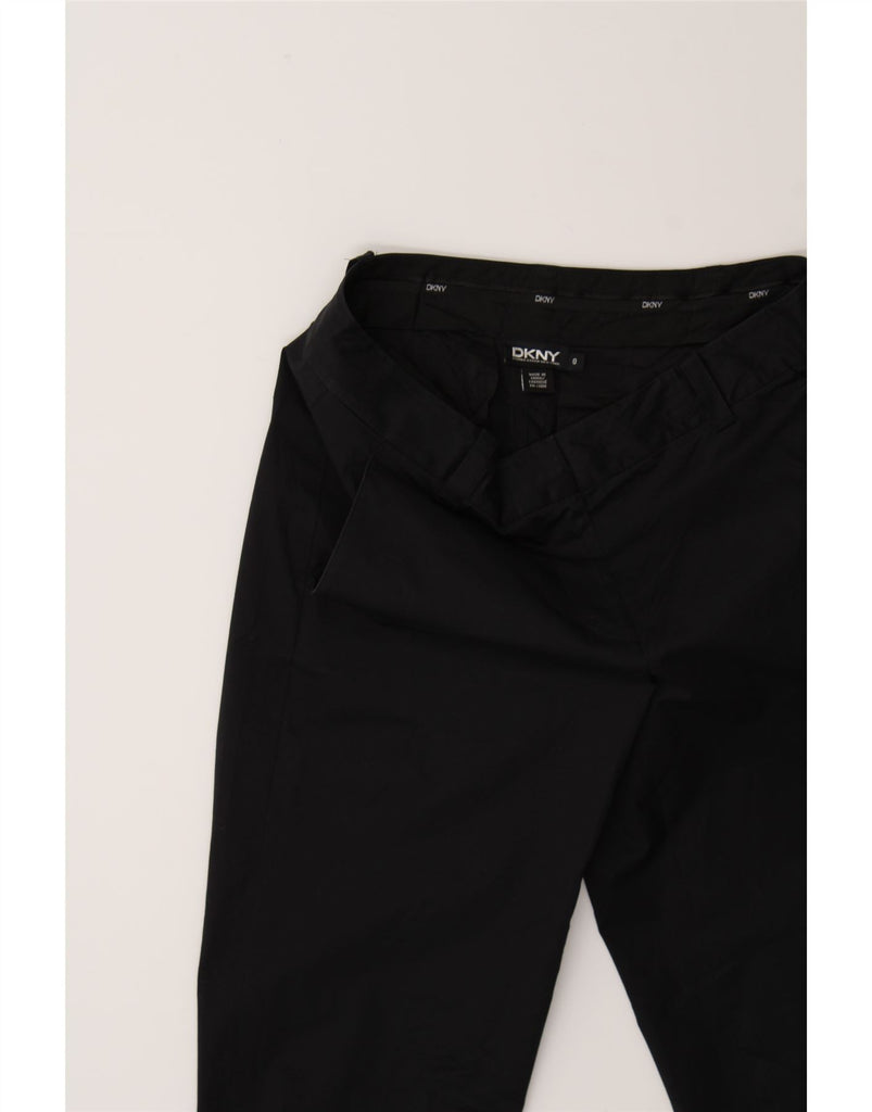 DKNY Womens Skinny Chino Trousers US 0 XS W23 L30 Black Cotton Vintage Dkny and Second-Hand Dkny from Messina Hembry 