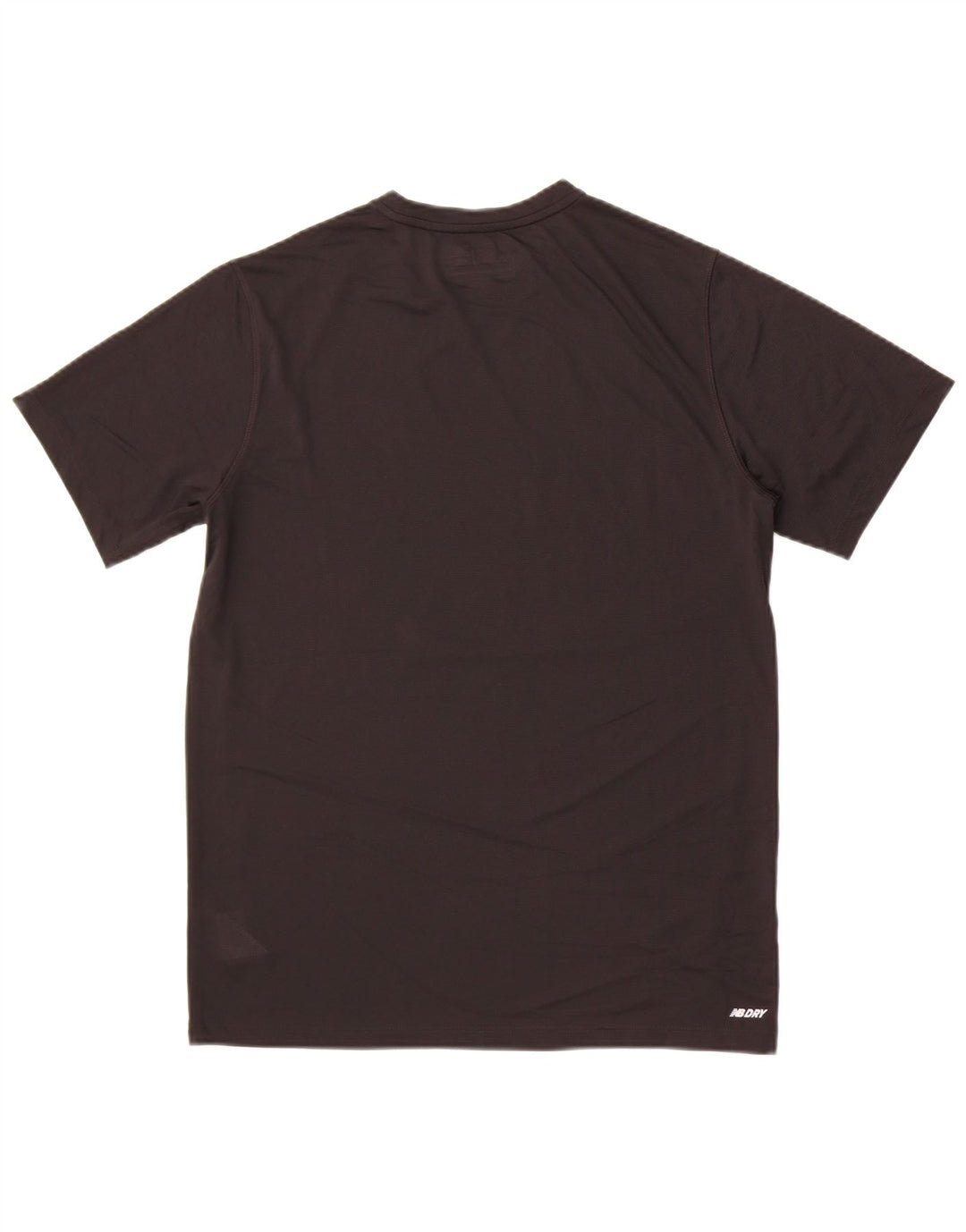 New Balance Mens Graphic T-Shirt Top Medium Black Polyester